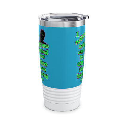 noticed you noticing - Ringneck Tumbler, 20oz (turquoise)