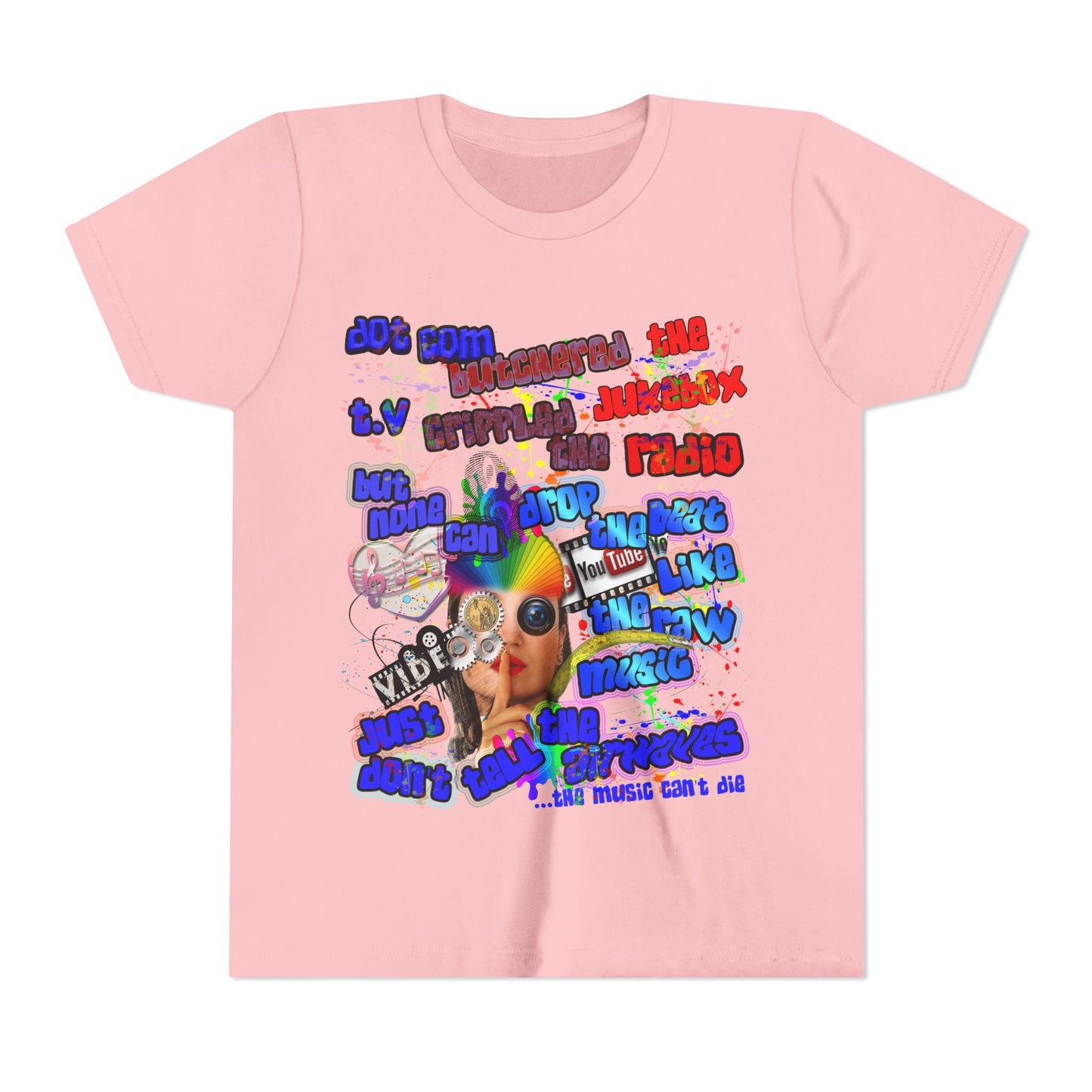 drop the beat - Youth Short Sleeve Tee