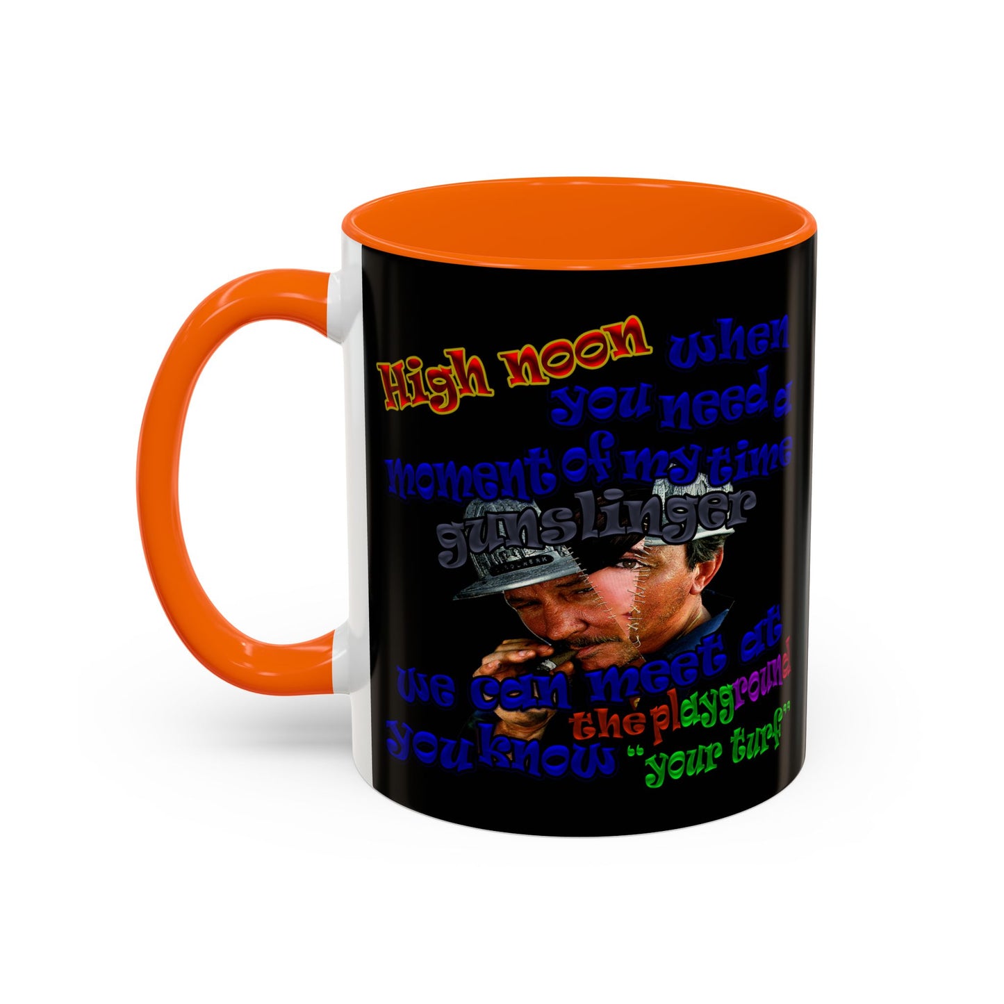 high noon - Accent Mug (black)