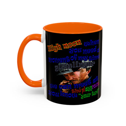 high noon - Accent Mug (black)