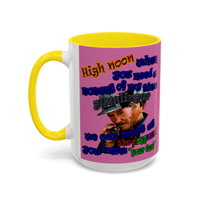 high noon - Accent Mug (light pink)