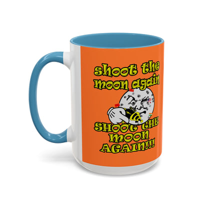 shoot the moon again - Accent Mug (crusta)