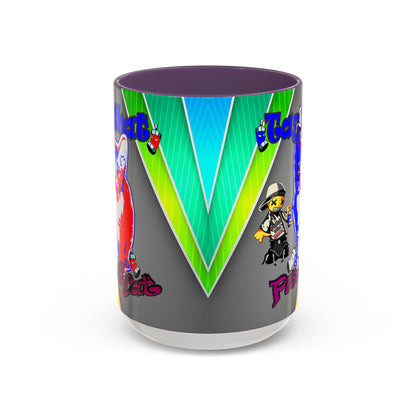 tag that - Accent Mug (rainbow split)