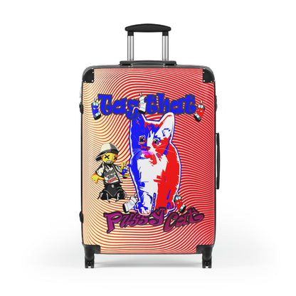 tag that - Suitcase (yellow-orange wave)
