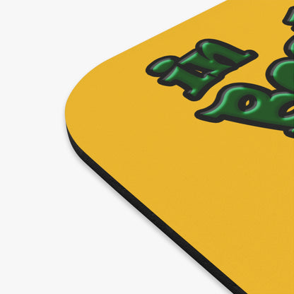 celtics logo - Mouse Pad (Rectangle) (yellow)