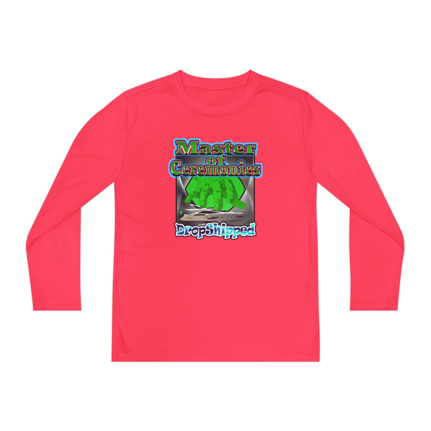 logo - Youth Long Sleeve Competitor Tee