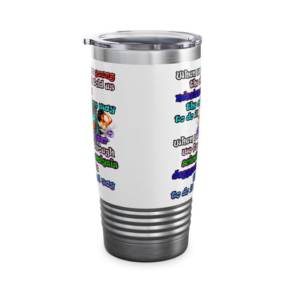doggystyle - Ringneck Tumbler, 20oz (white)