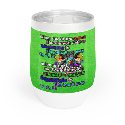 doggystyle - Chill Wine Tumbler (green turf)