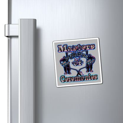 em cee squared - Magnets - (light grey)