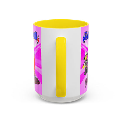 tag that - Accent Mug (light blue-pink wave)