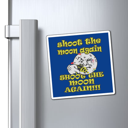 shoot the moon again - Magnets - (dark blue)