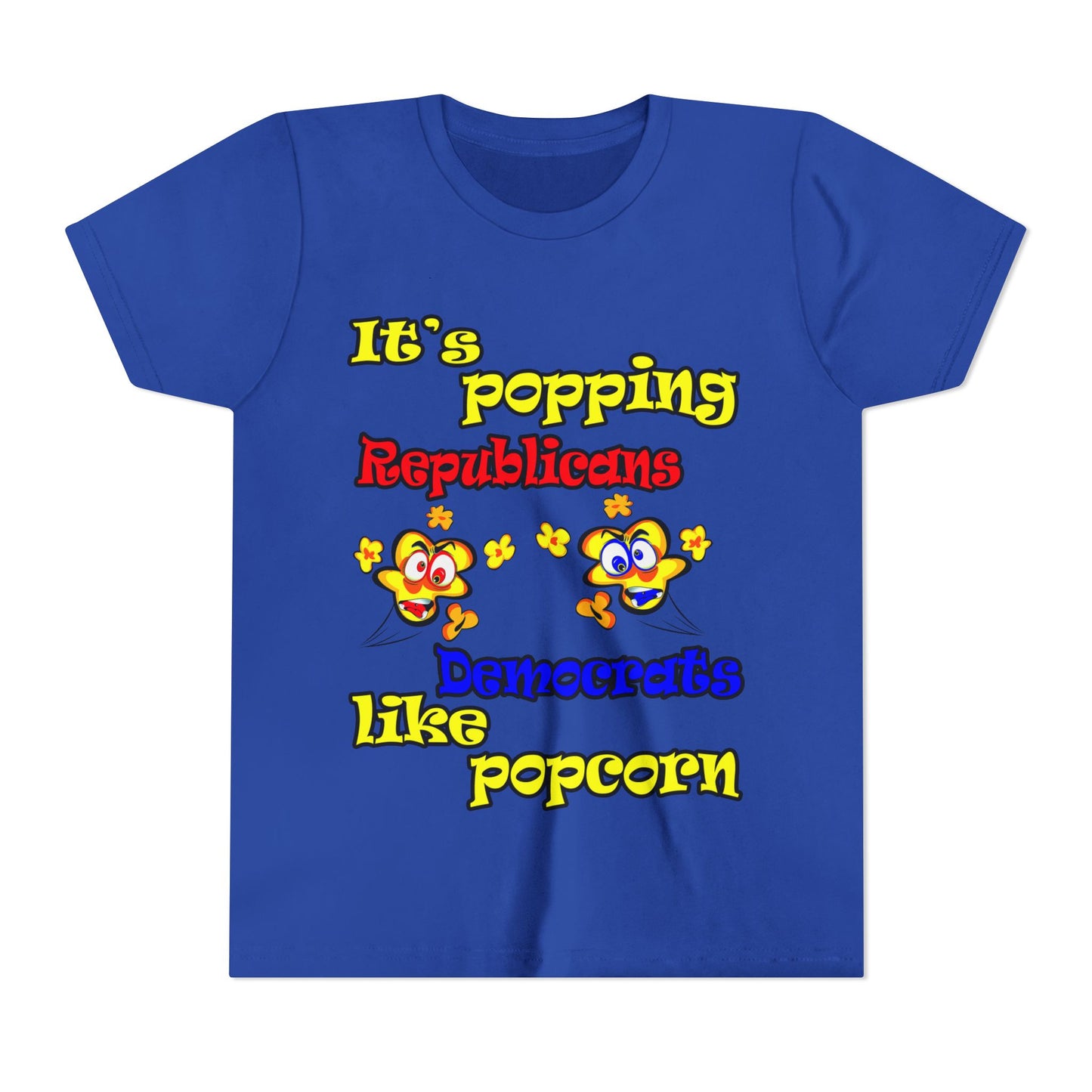 popping like popcorn - Youth Short Sleeve Tee