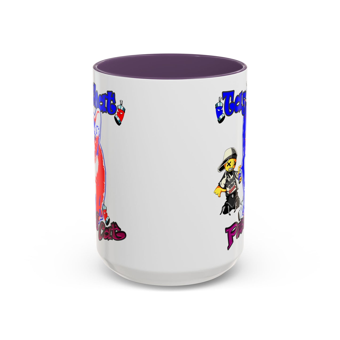 tag that - Accent Mug (white)