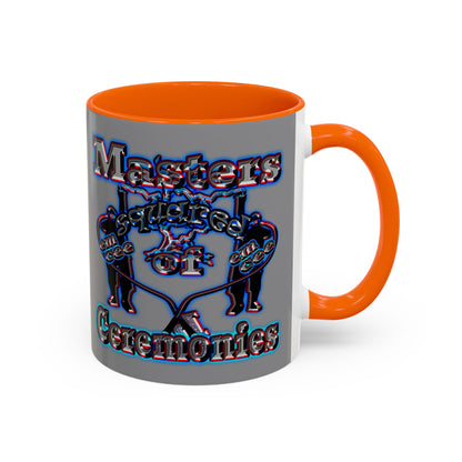 em cee squared - Accent Mug (grey)