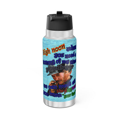 high noon - Gator Tumbler, 32oz  (faded blue)
