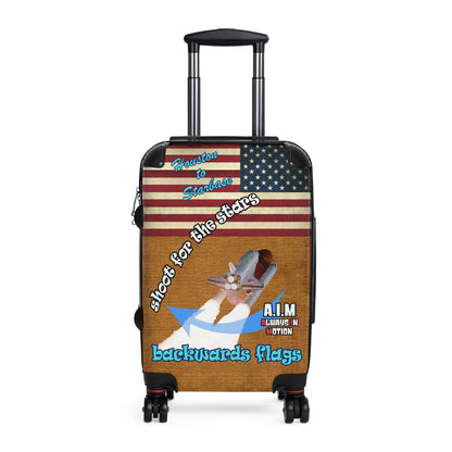 shoot for the stars - Suitcase (brown papyrus)