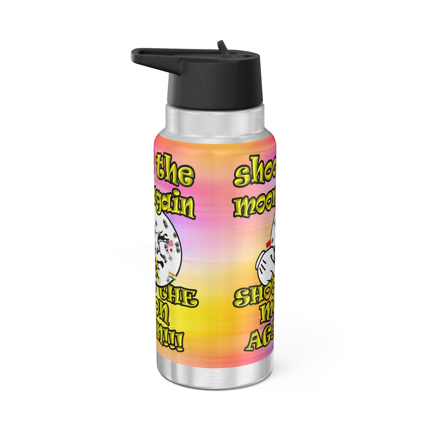shoot the moon again - Gator Tumbler, 32oz  (color blur)