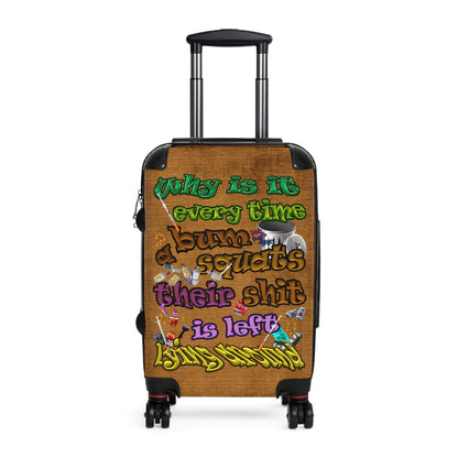 the bum's shit - Suitcase (brown papyrus)