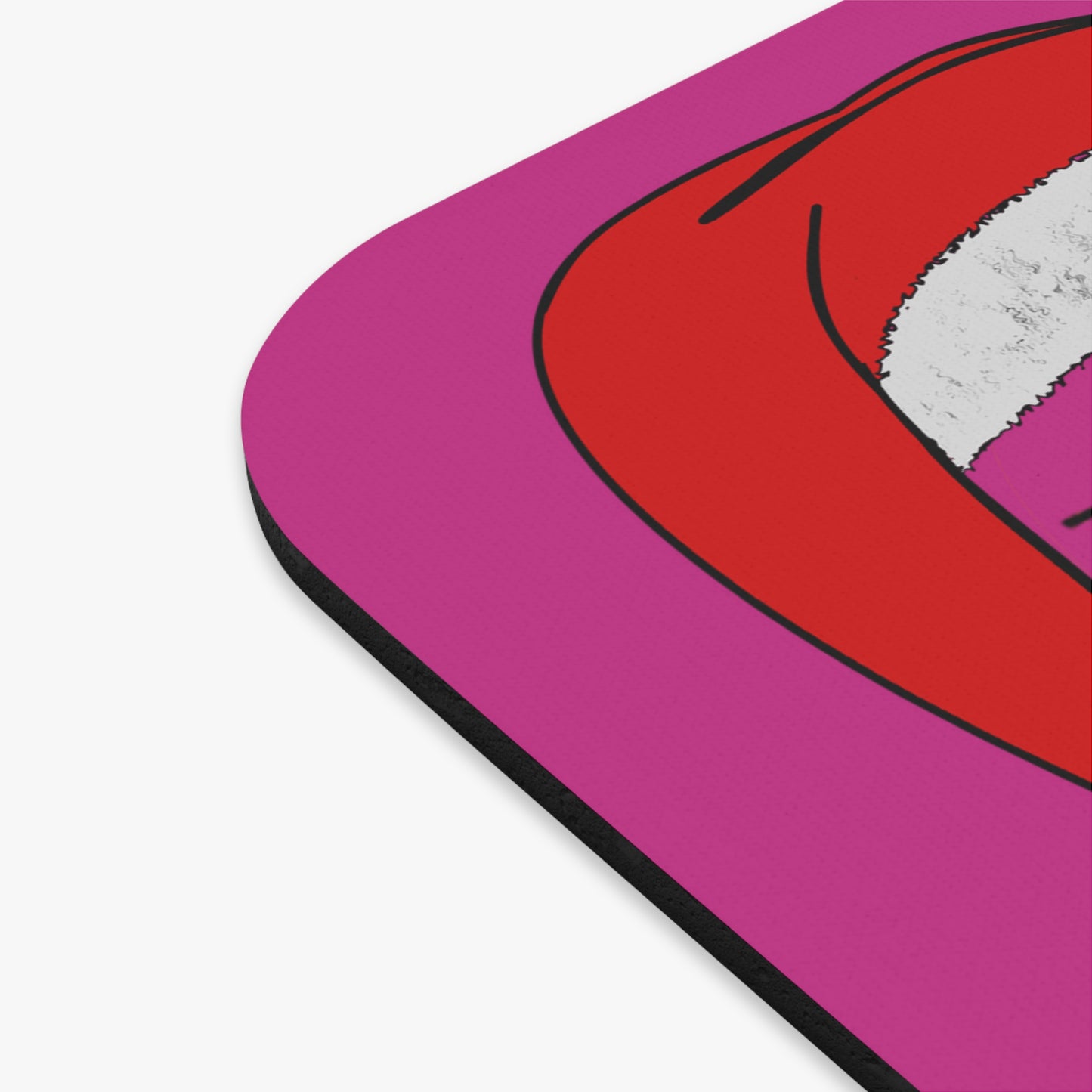 santa's shoes - Mouse Pad (Rectangle) (pink)