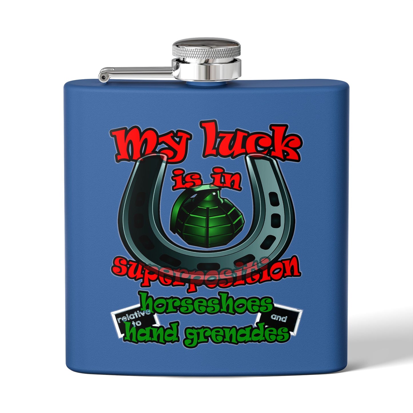 my luck - Stainless Steel Flask
