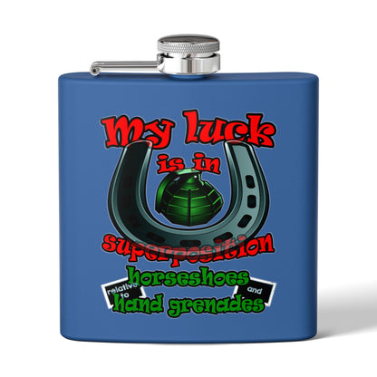 my luck - Stainless Steel Flask