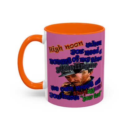 high noon - Accent Mug (light pink)