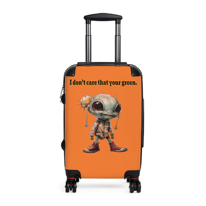 I don't care that your green - Suitcase (crusta)