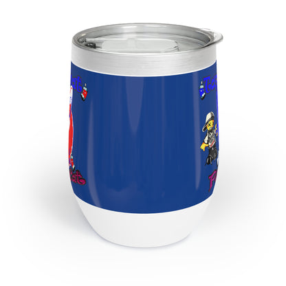 tag that - Chill Wine Tumbler (dark blue)