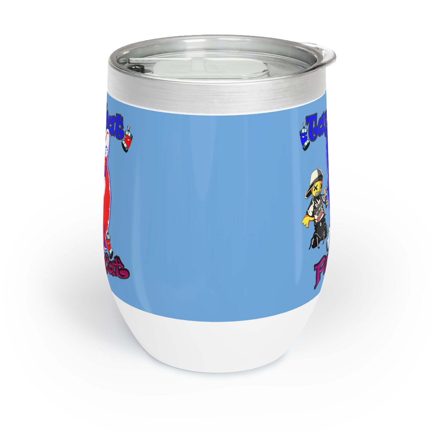 tag that - Chill Wine Tumbler (light blue)
