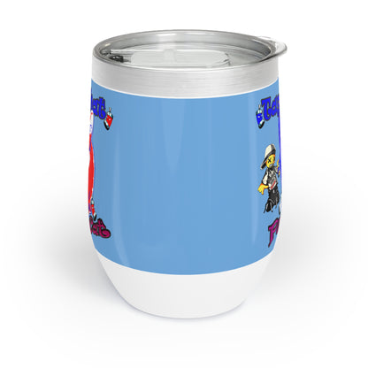tag that - Chill Wine Tumbler (light blue)