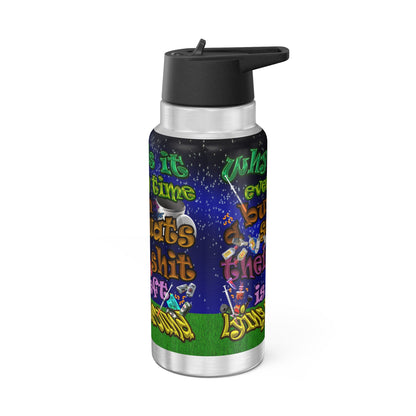 the bum's shit - Gator Tumbler, 32oz ('snoops' background)