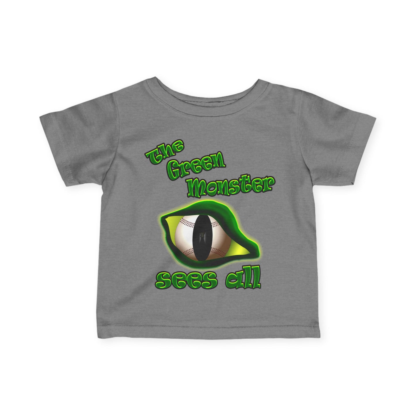 green monster - Infant Fine Jersey Tee