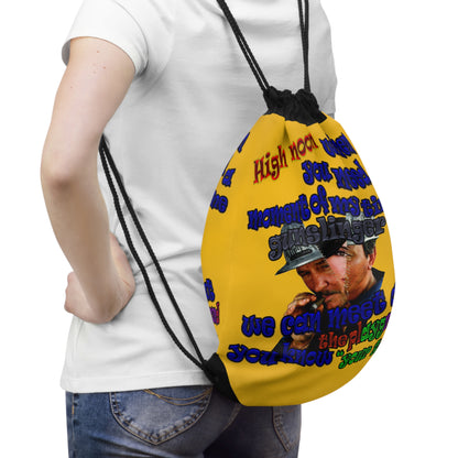high noon - Drawstring Bag (yellow)