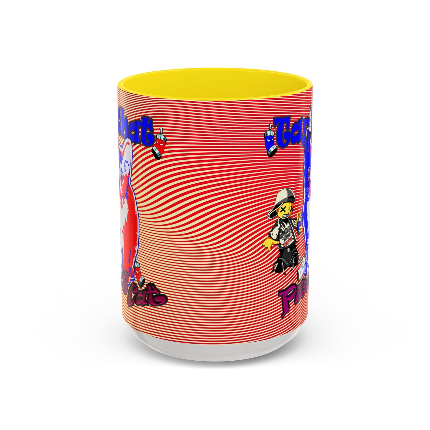 tag that - Accent Mug (yellow-orange wave)