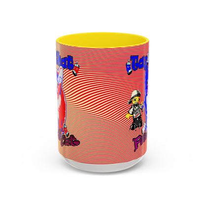 tag that - Accent Mug (yellow-orange wave)