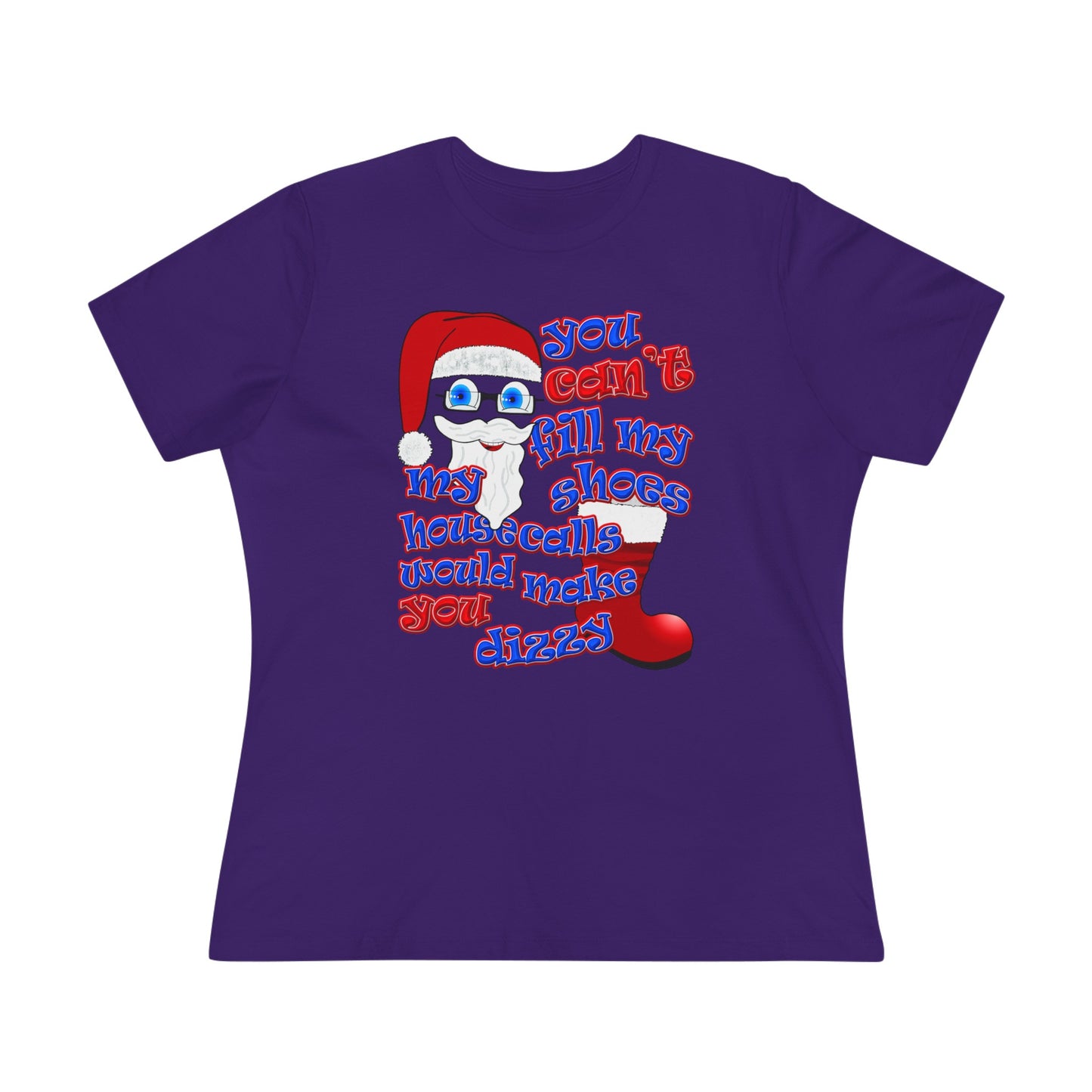 santa's shoes - Women's Premium Tee