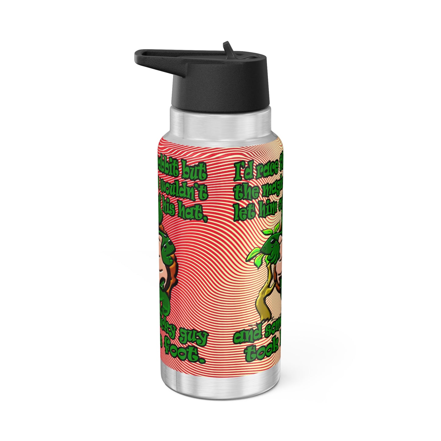 turtle race - Gator Tumbler, 32oz  (yellow-orange wave)
