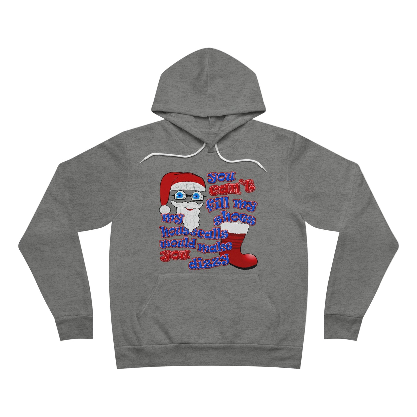 santa's shoes - Unisex Sponge Fleece Pullover Hoodie