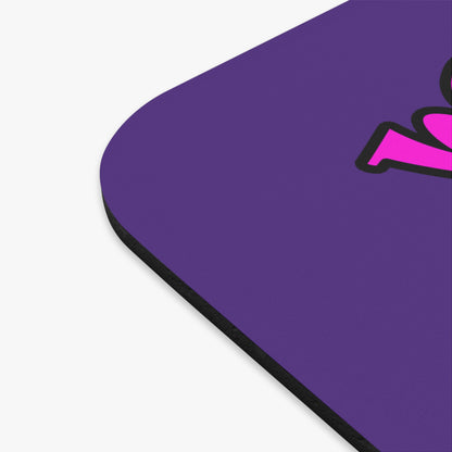 hoes b4 bros - Mouse Pad (Rectangle) (purple)