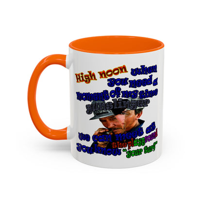 high noon - Accent Mug (white)