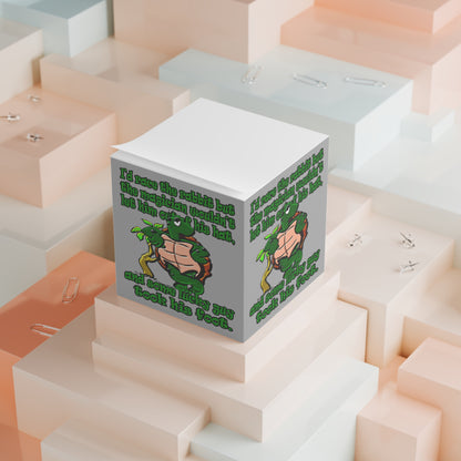turtle race - note cube (light grey)