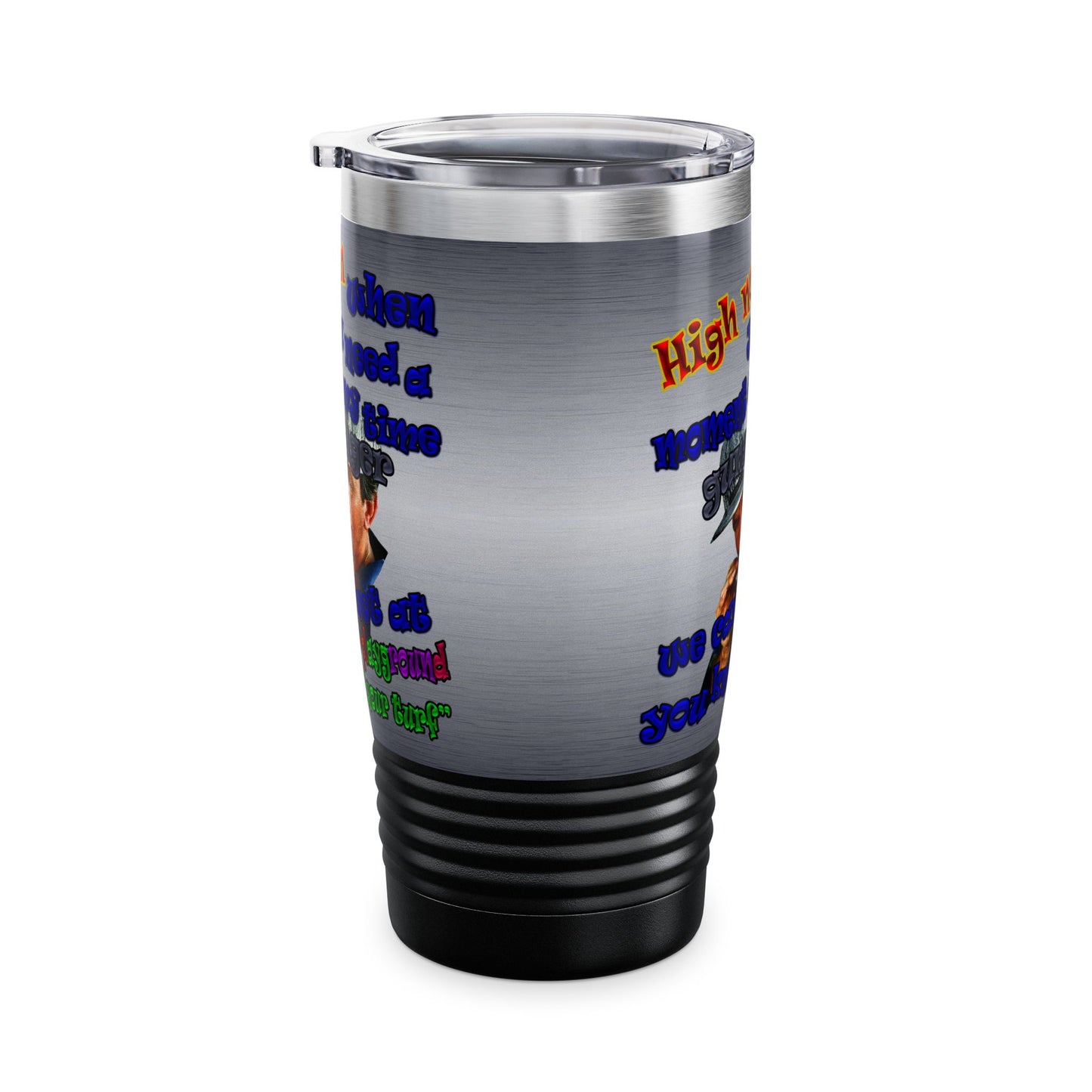 high noon - Ringneck Tumbler, 20oz (brushed nickel)