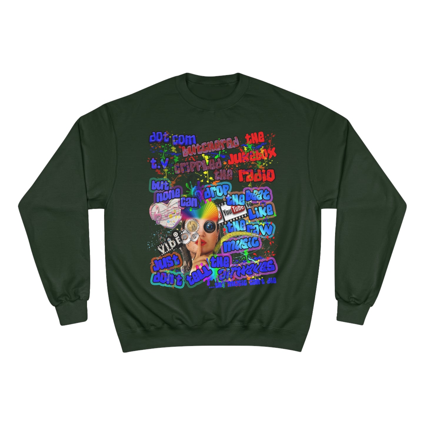drop the beat - Champion Sweatshirt