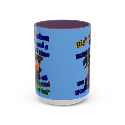high noon - Accent Mug (light blue)