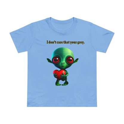 I don't care that your grey - Women’s Maple Tee