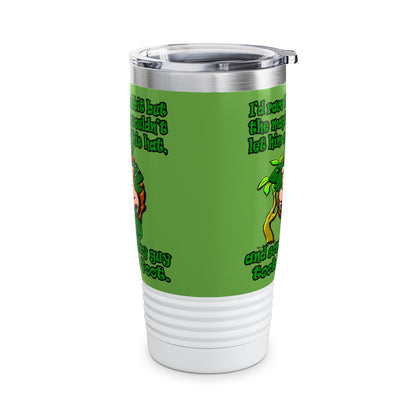 turtle race - Ringneck Tumbler, 20oz (green)