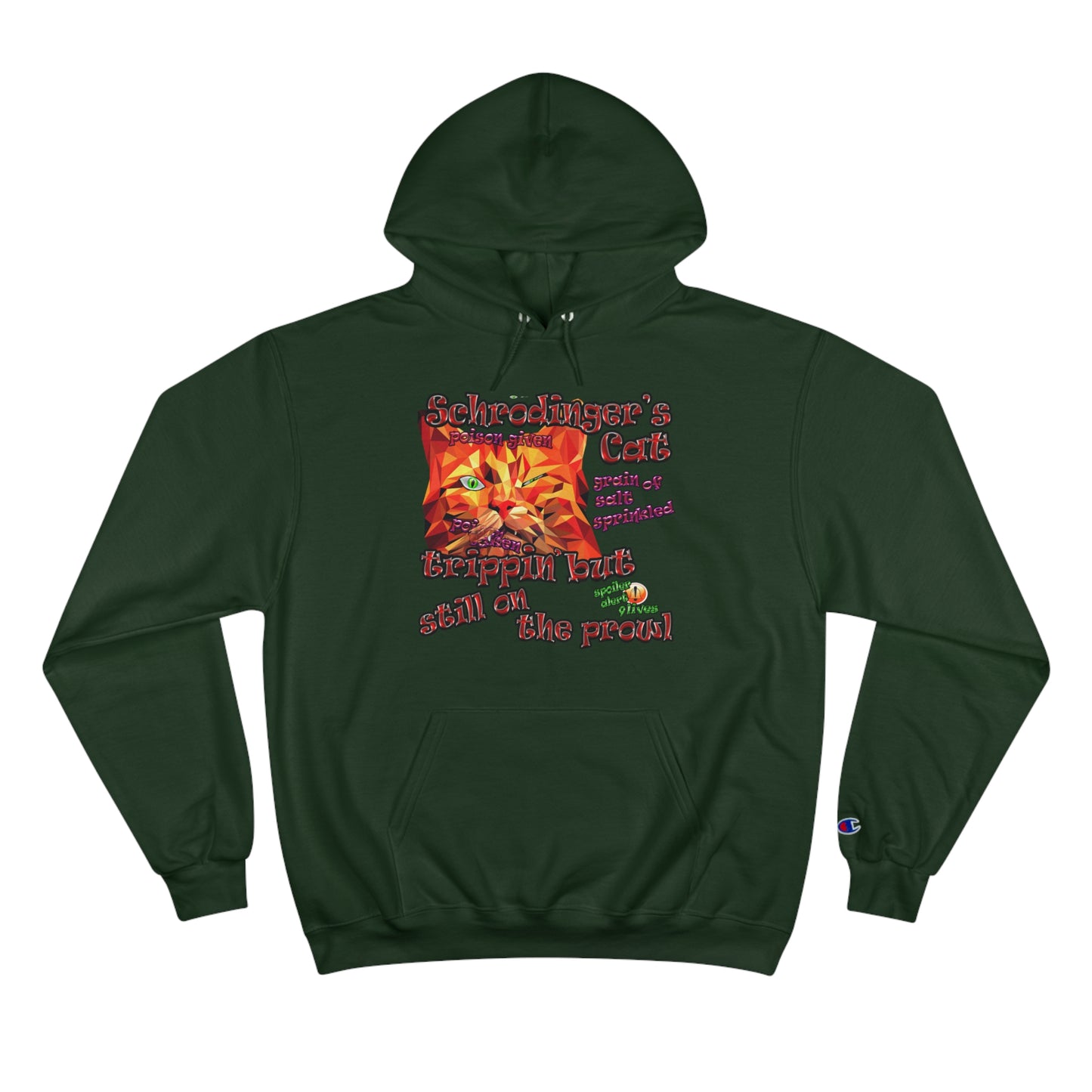 schrodinger's cat - Champion Hoodie