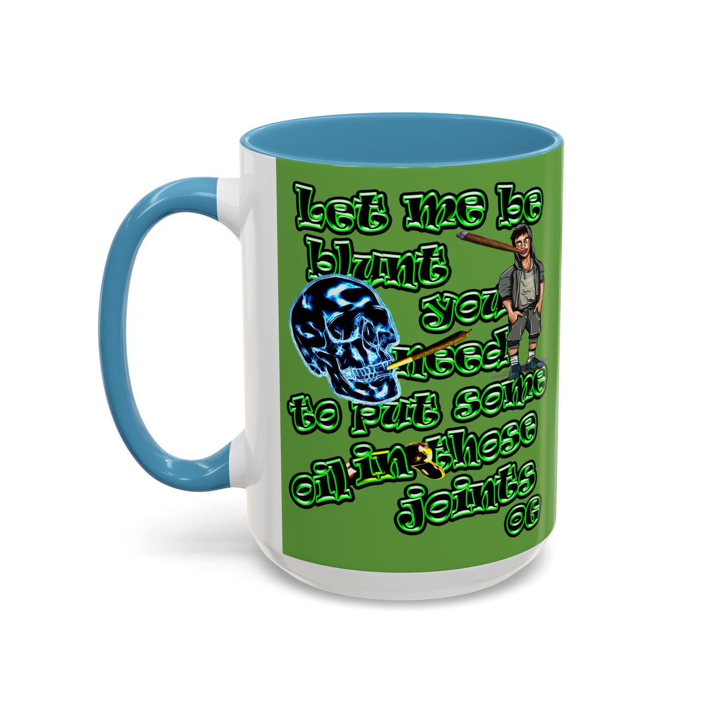 og - Accent Mug (green)