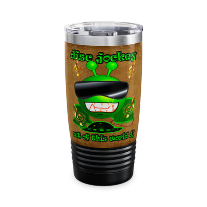disc jockey - Ringneck Tumbler, 20oz (brown papyrus)