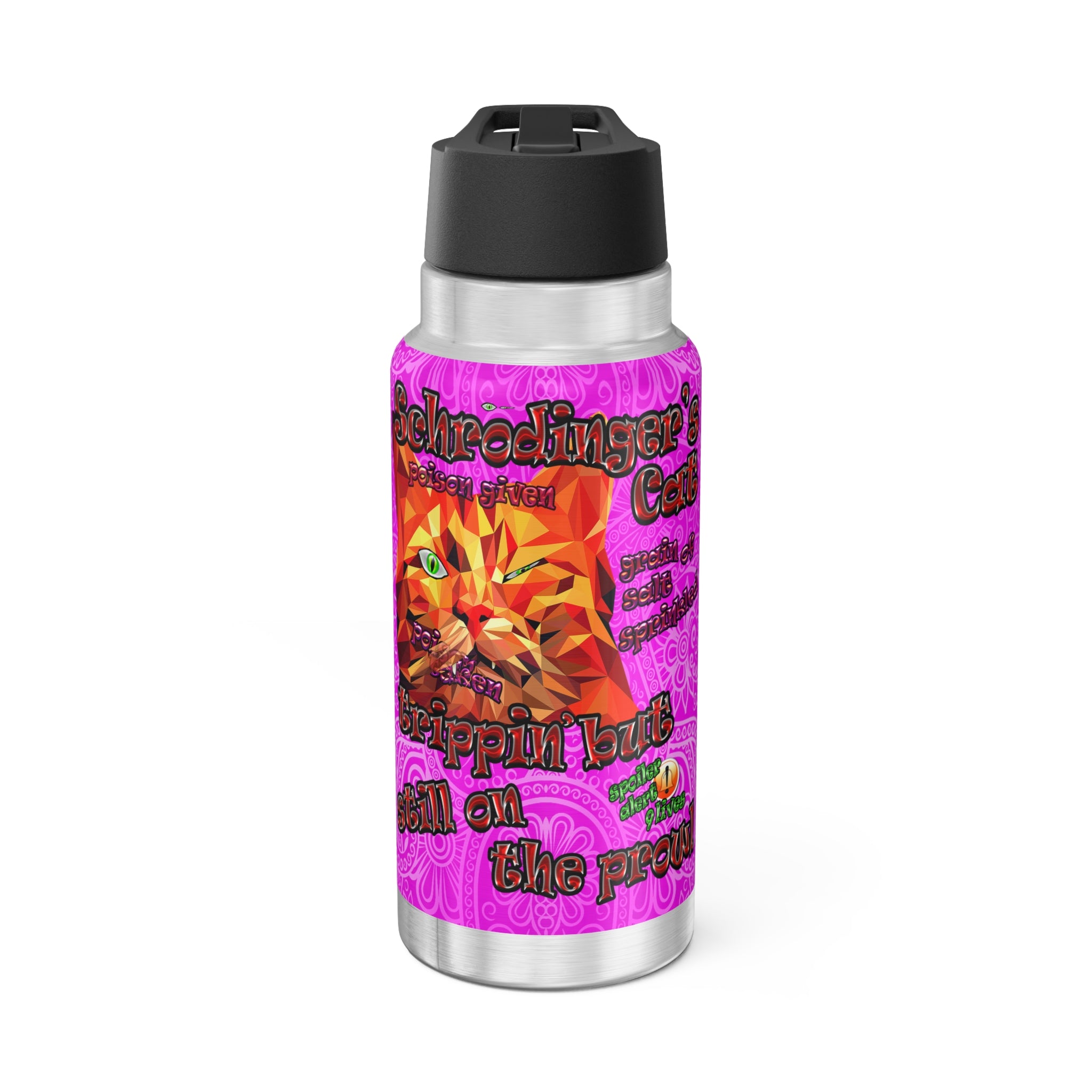 schrodinger's cat - Gator Tumbler, 32oz  (pink swirl)